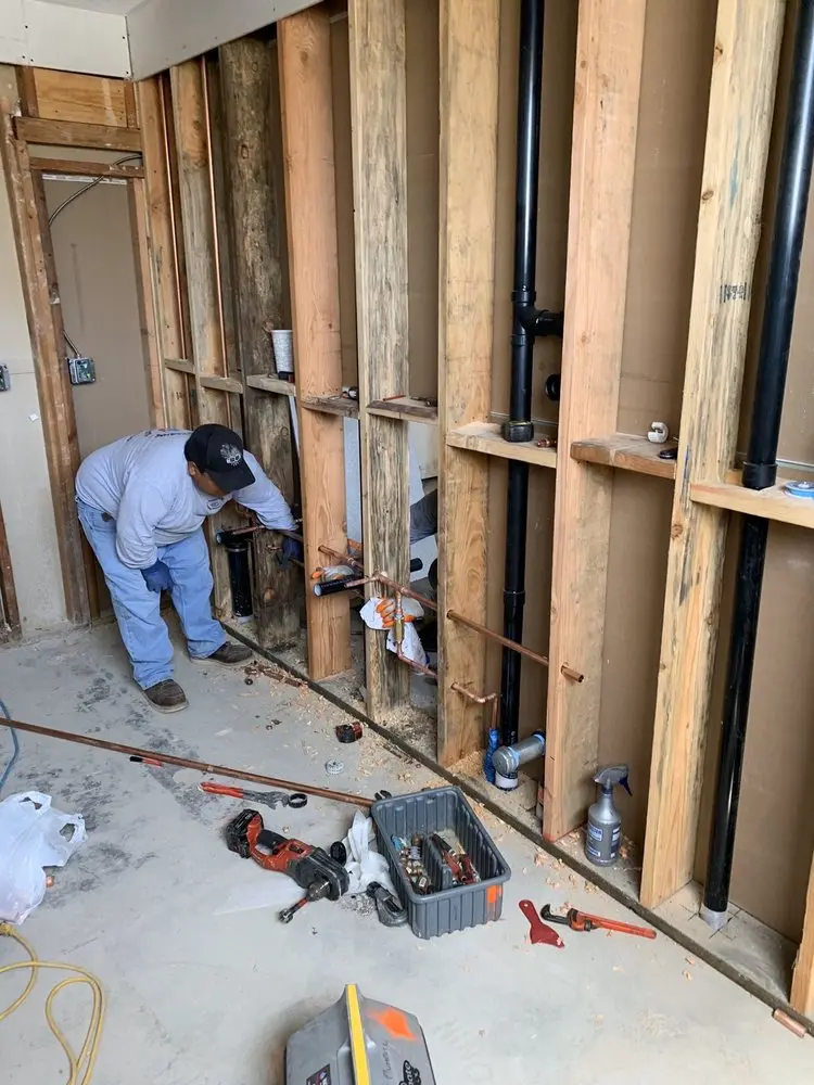 Commercial rough-in plumbing for Commercial Plumbing in Steele Creek